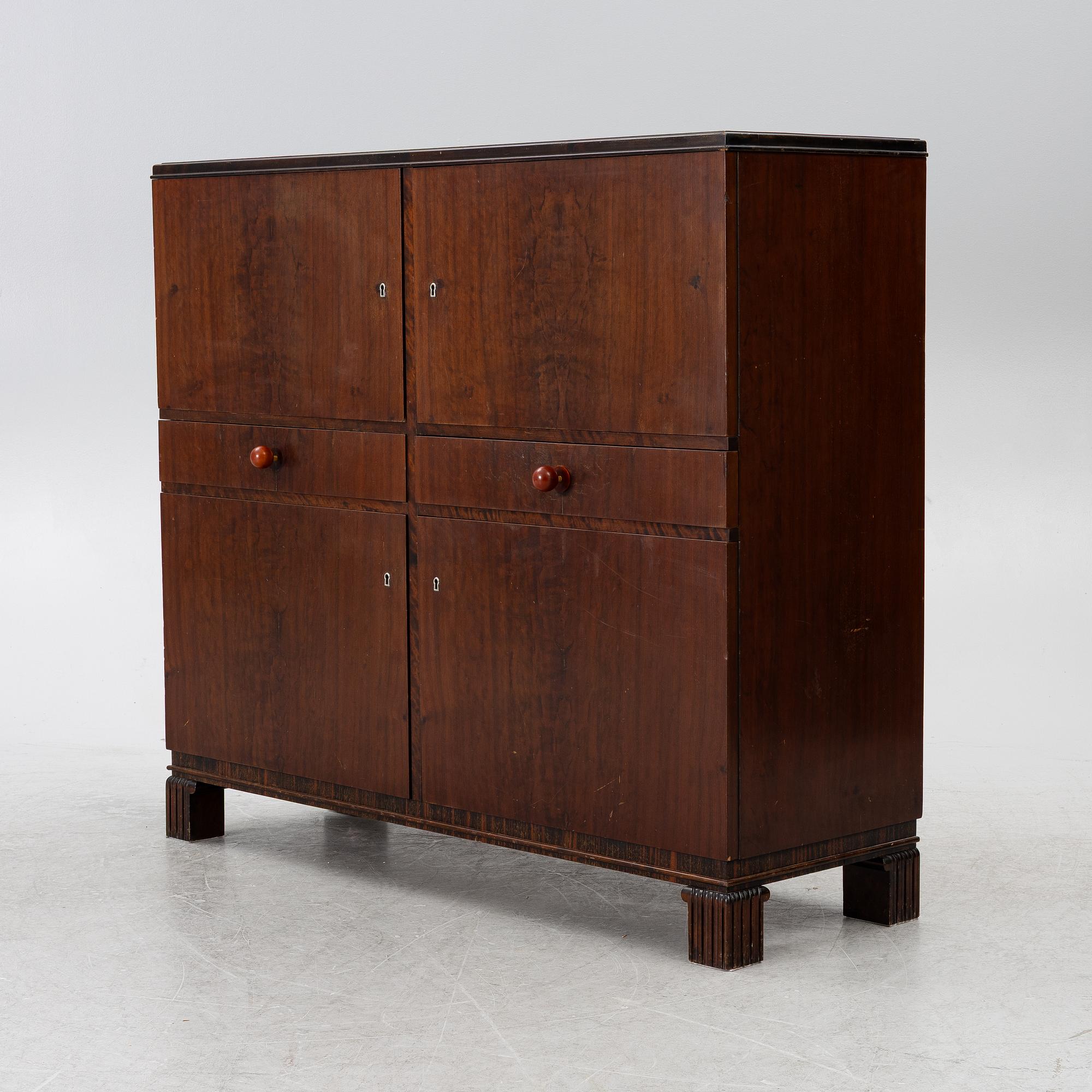 A 1930's cabinet/bar cabinet, Sweden.