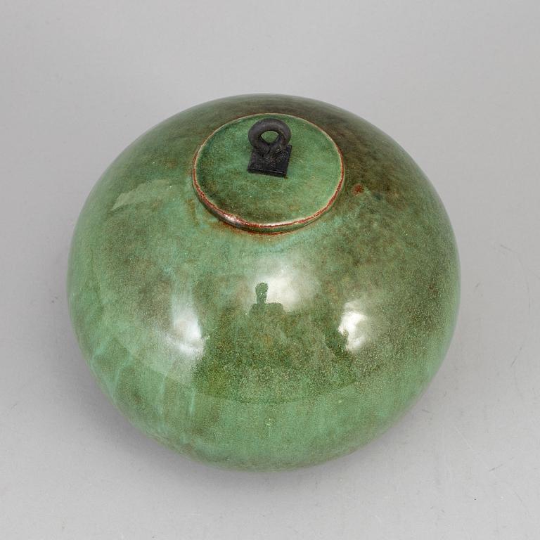 ANJA NOTINI, a earthenware 'Circle' urn, 1990's.