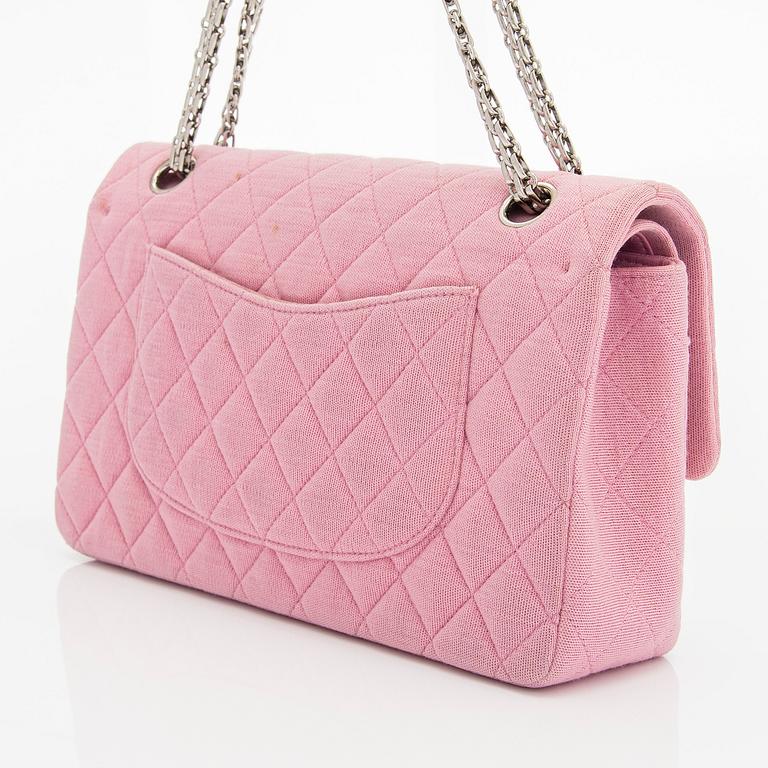 Chanel, "Pink Jersey Double Flap Bag", väska, 1997-1999.