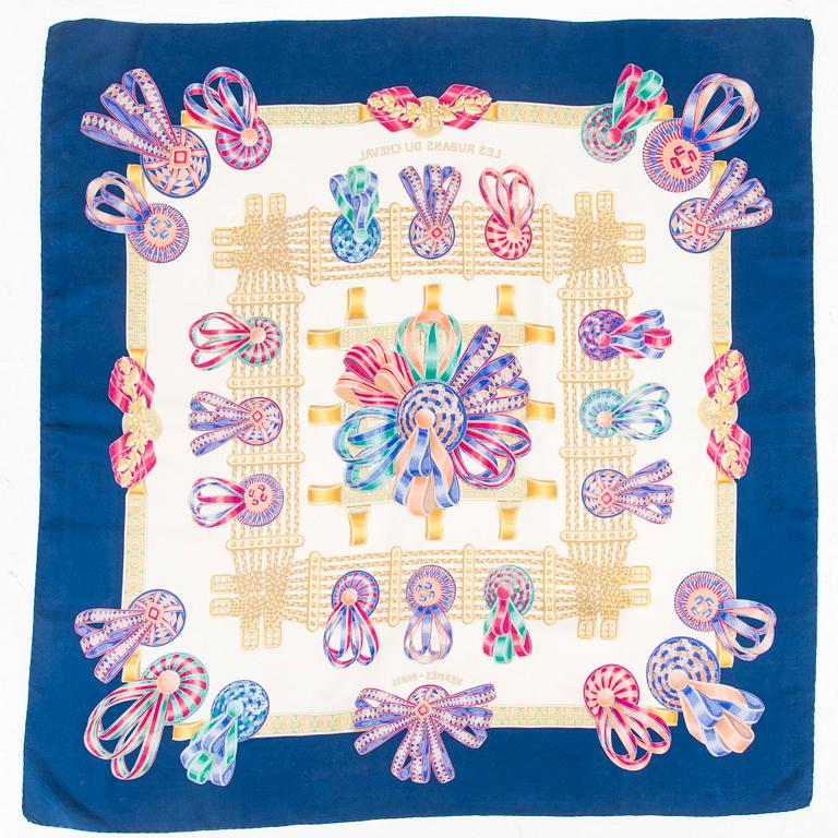 Hermès, scarf, "Les Rubans du Cheval".