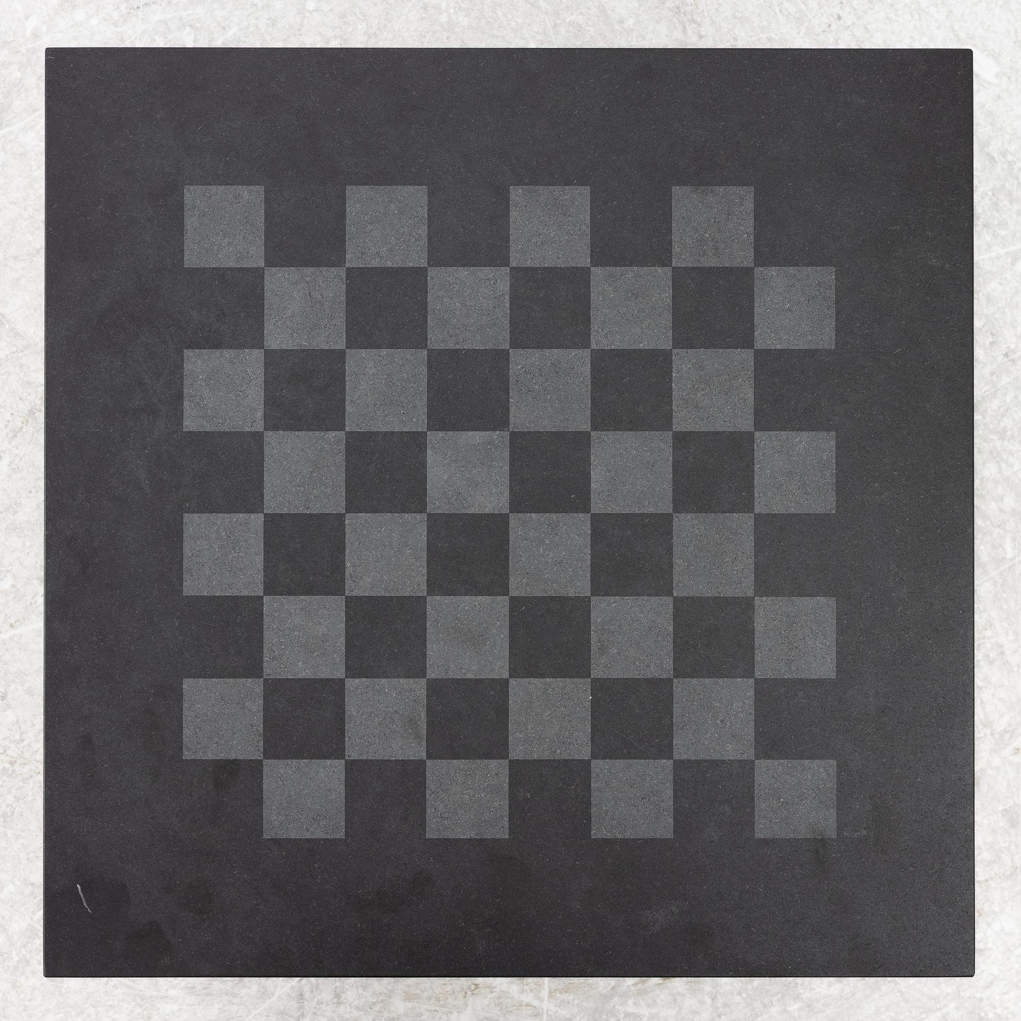A coffee table with chessboard, 'Bläse', GAD.