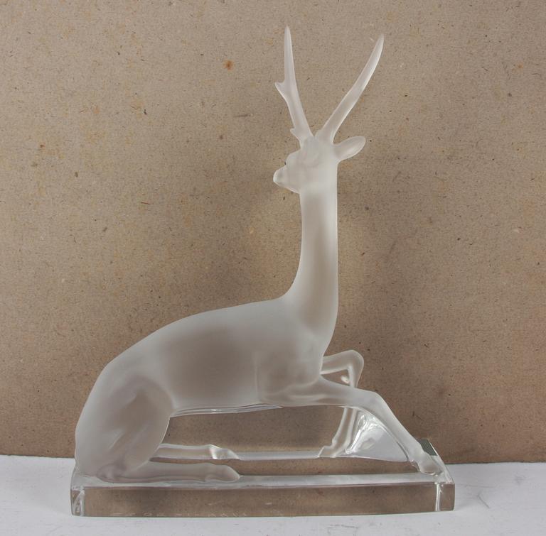 FIGURIN, glas, Lalique.