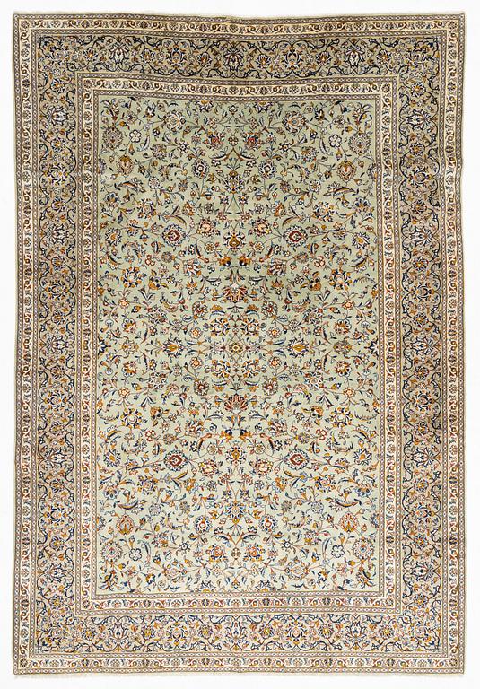 Carpet, Keshan, semi antique, 417 x 282 cm.