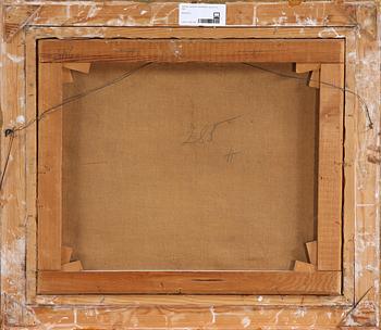 AUGUST HAGBORG, olja på duk, sign.