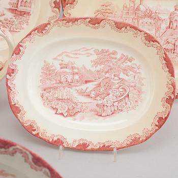 A 69 piece 'Bengali' creamware dinner service from Rörstrand, 1948-.