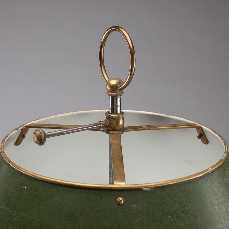 BOUILOTTELAMPA, empirstil, 1900-talets mitt.