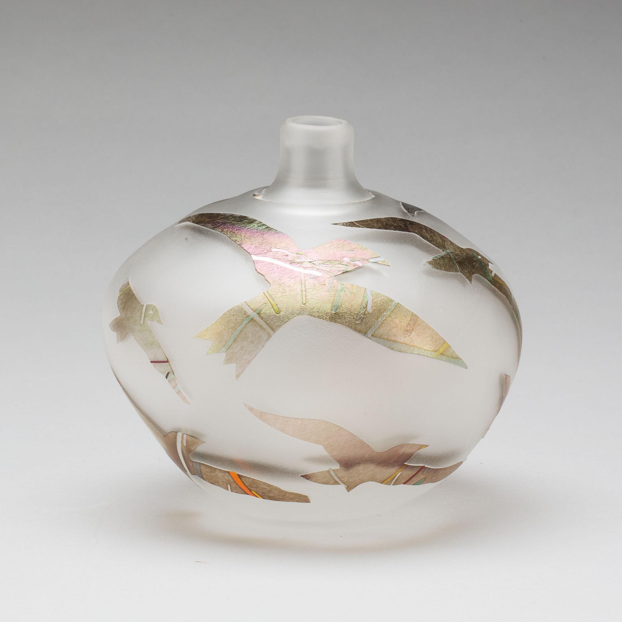 VAS, glas, Bertil Vallien, Boda.