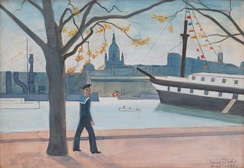 704. Einar Jolin, Sailor on the Waterfront.