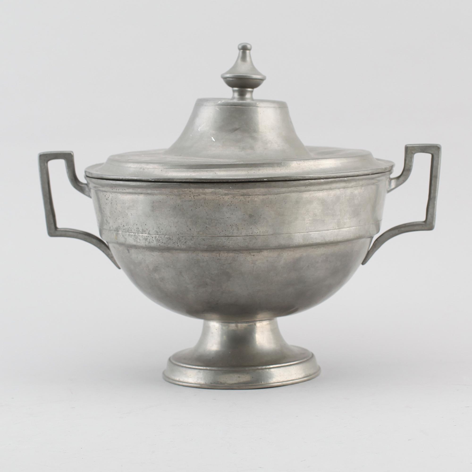 TERRIN, tenn, otydliga stämplar, 1800-tal.