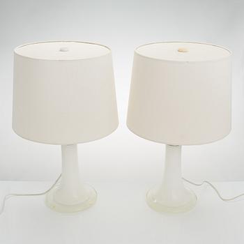 Lisa Johansson-Pape, A pair of 1960s table lamps, model '46-017'  for Stockmann Orno, Finland.