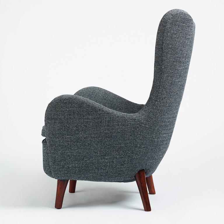 Runar Engblom, an easy chair, for Hotel Vaakuna, Boman OY, Finland 1950s.