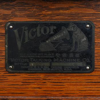 TRATTGRAMMOFON, Victor Talking Machine Co, 1900-talets första hälft.