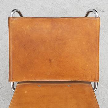 Börge Lindau & Bo Lindekrantz, a chair, "Plankan", Lammhults, later part of the 20th century.