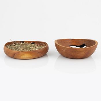 Magnus Ek, a pair of cherry wood
serving bowls for Oaxen Krog.