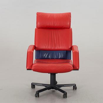A WRITING DESK CHAIR  "Imago", Mario Bellini, Vitra, 1980's.