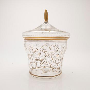 Ewald Dahlskog, Lock bowl, Kosta, 1920s/30s.