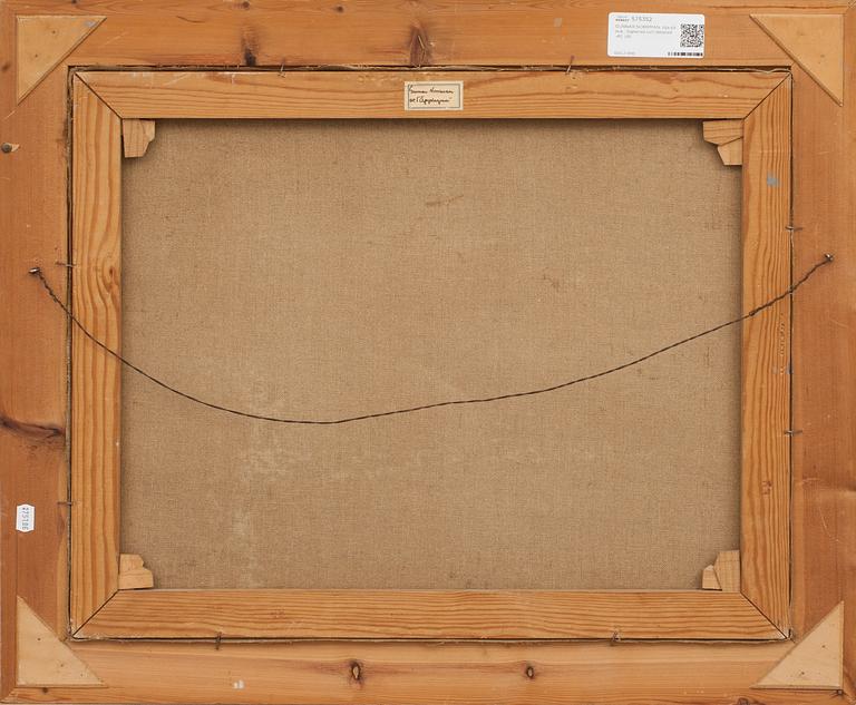 GUNNAR NORRMAN, olja på duk., Signerad och daterad -42.