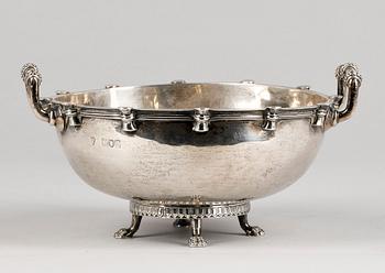 SKÅL, silver, Heming & Co. London 1902. Vikt ca 338g.