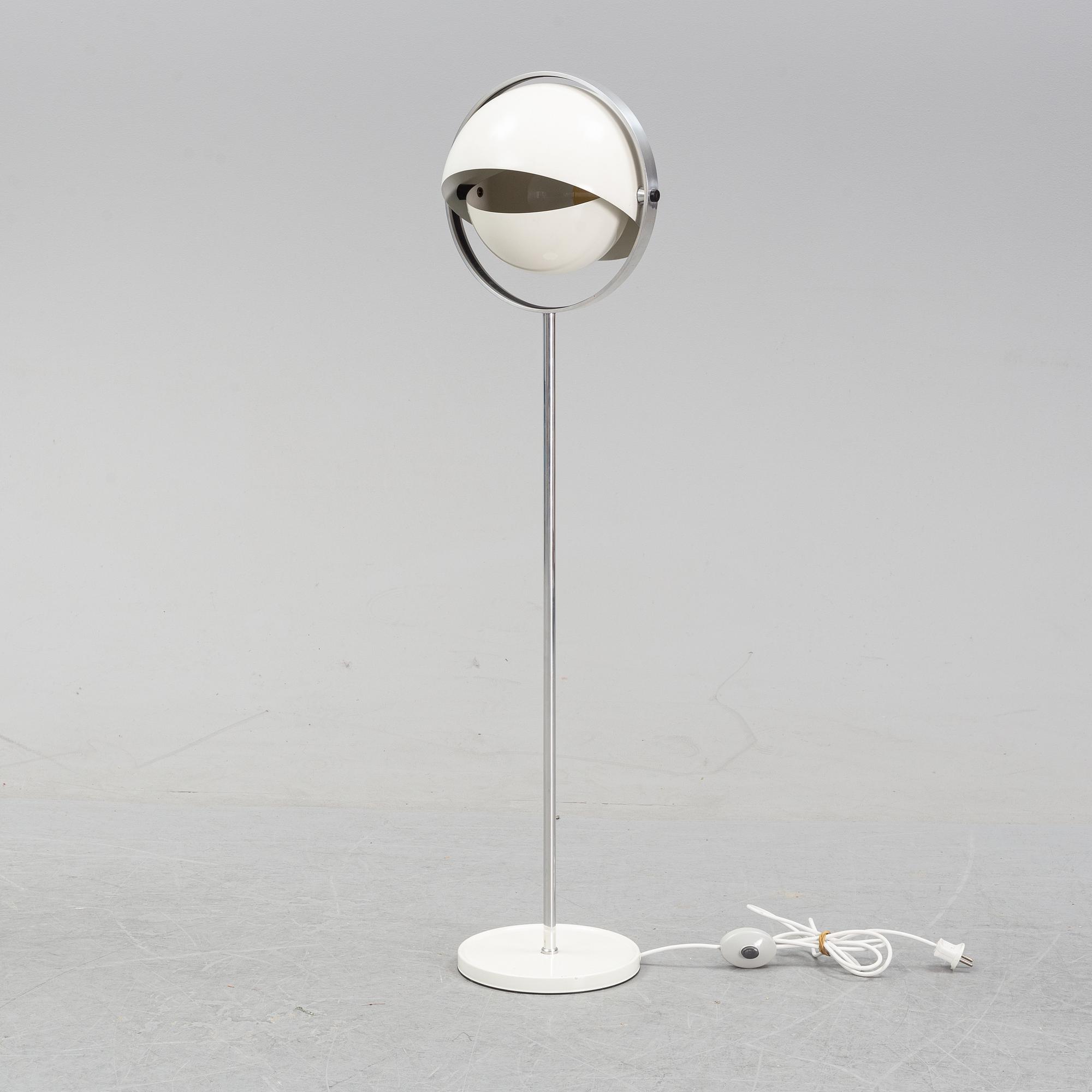 A floor lamp "moonlight" by Flemming Brylle & Preben Jacobsen, second half of the 20th century.