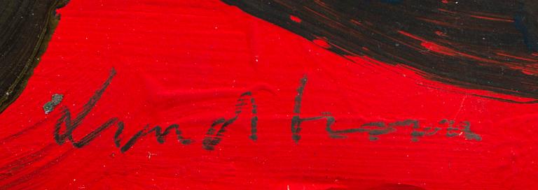 Bengt Lindström, acrylic on paper / gouache, signerad.