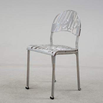 JEREMY HARVEY, an aluminium 'Hello There' Chair from Artifort.