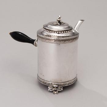 KAFFEKANNA, av Anders Brandt, Norrköping 1788. Gustaviansk.