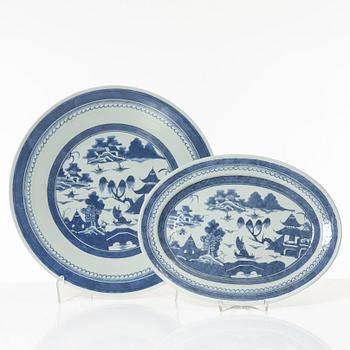 Two serving dishes, China, 19th century.
