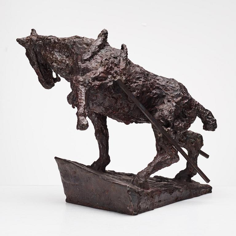 ASMUND ARLE, bronsskulptur, signerad Asmund Arle.