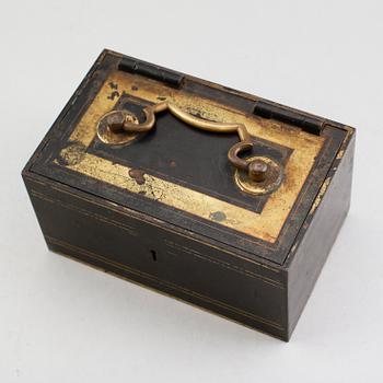 KASSASKRIN, järn, J Tanns, 11 Newgate Street, London, 1800-talets första hälft.