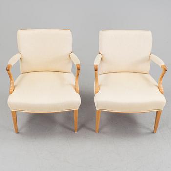 Josef Frank, A pair of Josef Frank 969 armchairs, Svenskt Tenn.