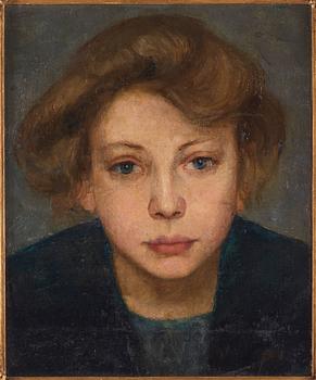 622. Ester Ellqvist-Bauer, Portrait of the artist Stina Tirén.