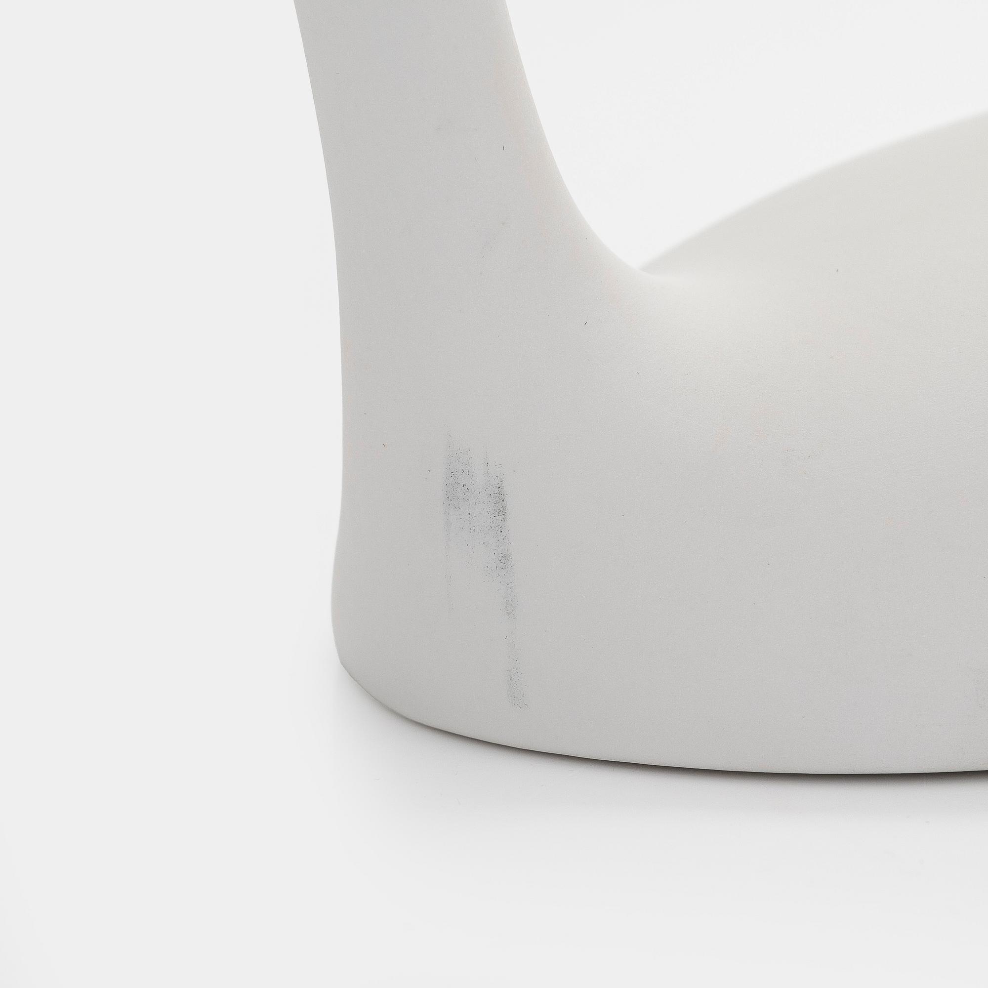 Tapio Wirkkala, figuriner, 2 st, "Kungsfiskare", porslin, Rosenthal, Tyskland.