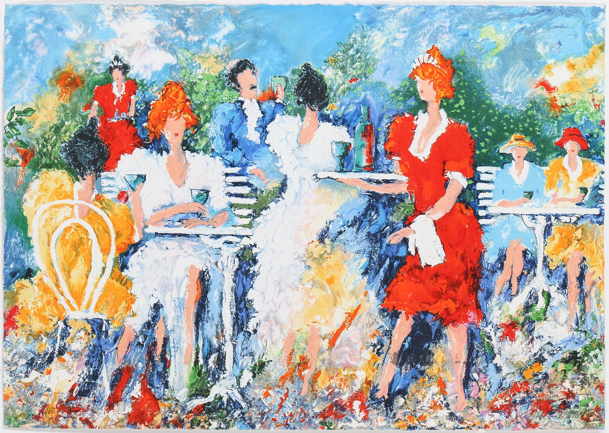 KARL HÖGLUND, färglitografi, signerad och numrerad 262/360.