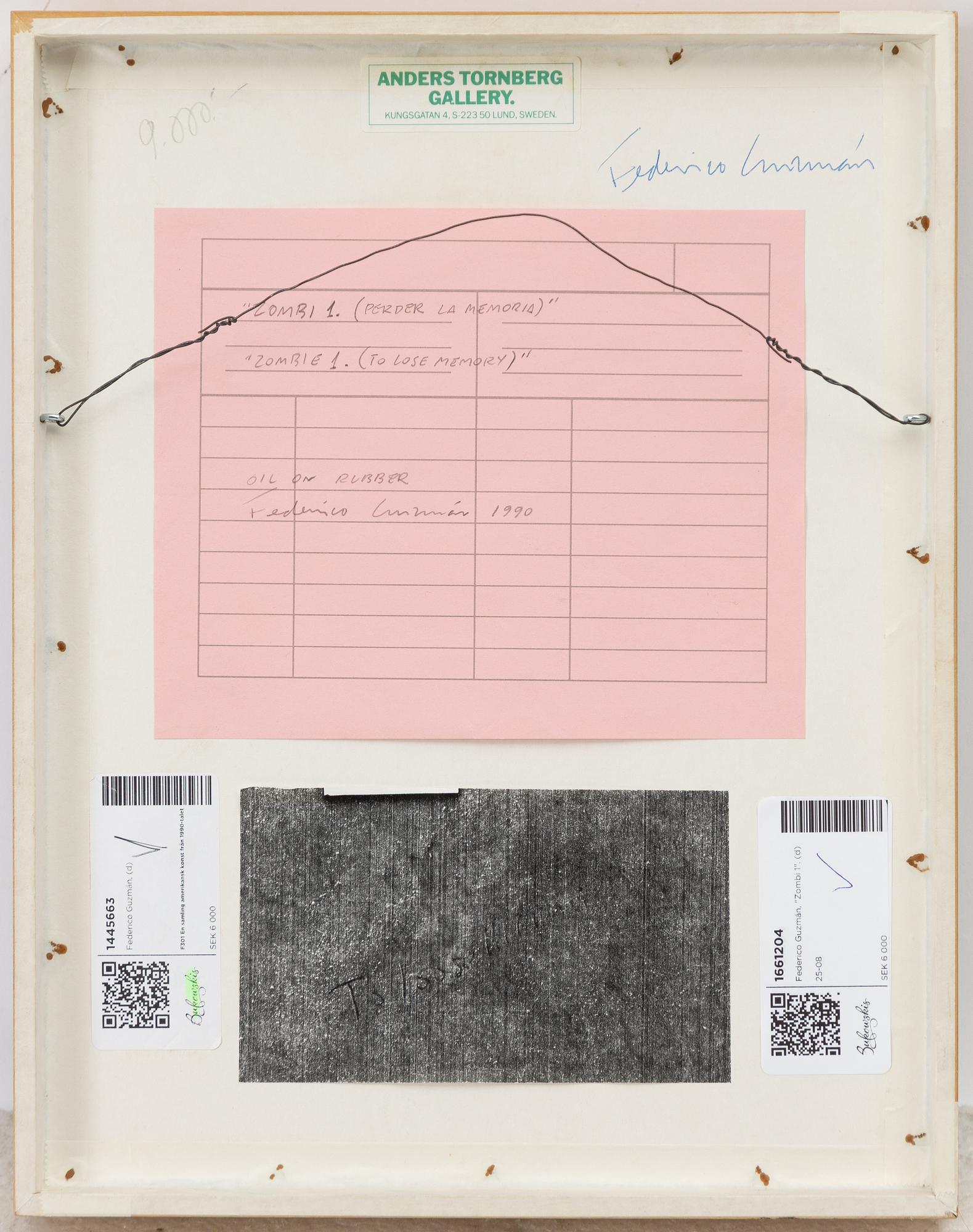 Federico Guzmán, "Zombi 1".