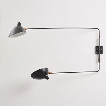 Serge Mouille, a wall light, "Applique 2", Edition Serge Mouille, France, 2016.