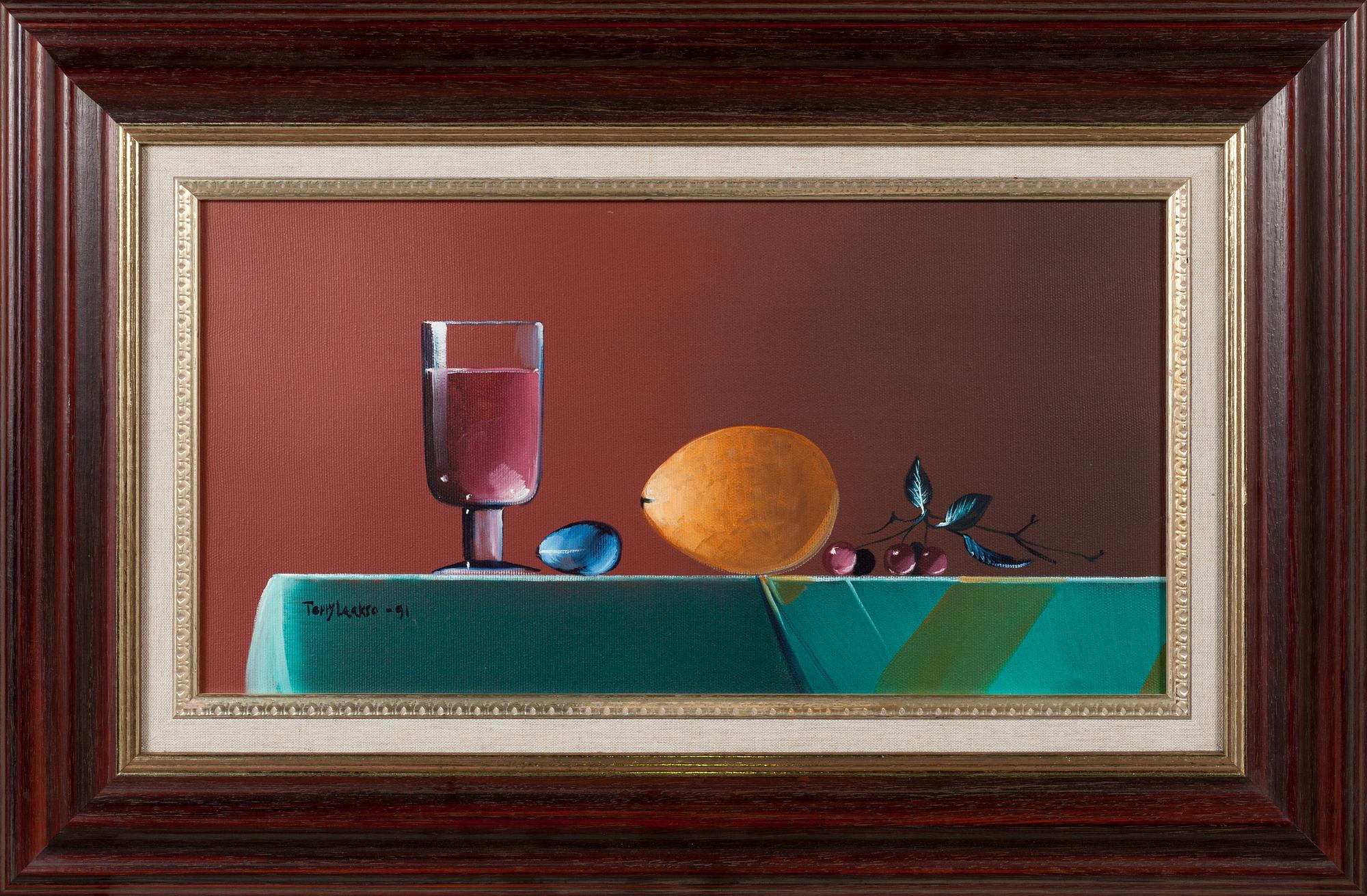 TERRY LAAKSO, olja på duk, signerad och daterad-91.