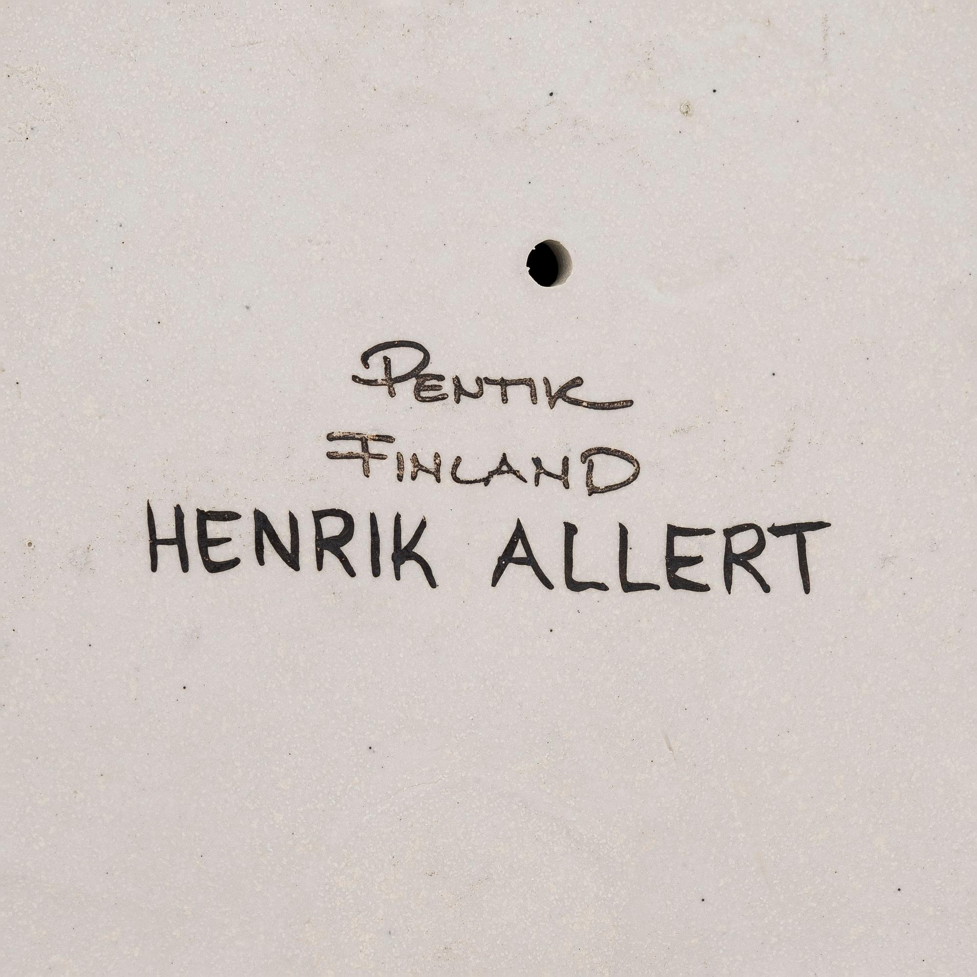 Henrik Allert, jääkarhu, keramiikka, Pentik Suomi.