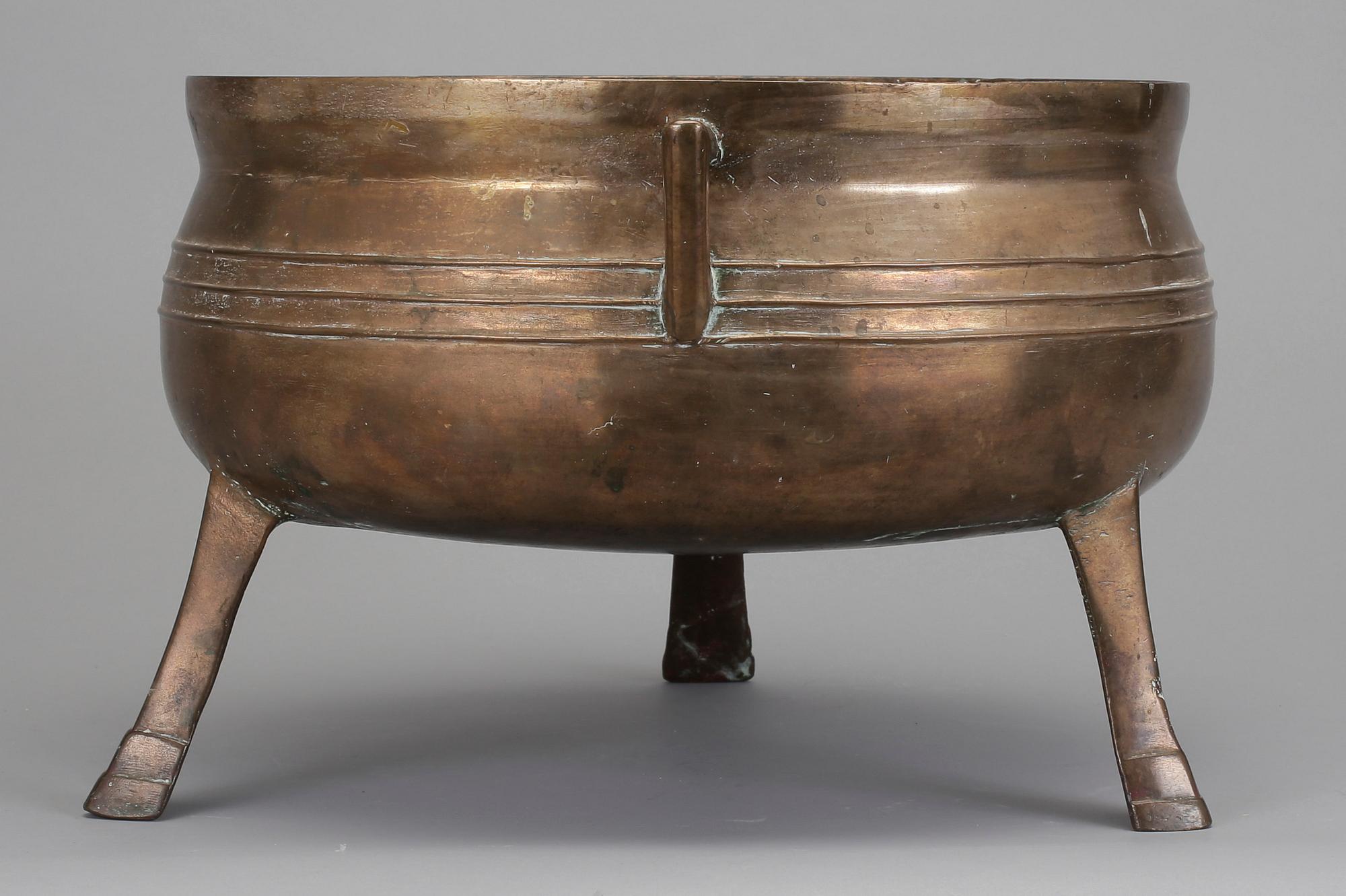 GRYTA, koppar, 1700-/1800-tal.