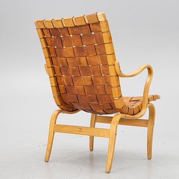 Bruno Mathsson, an 'Eva' armchair, Firma Karl Mathsson, Värnamo, 1961.