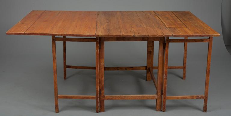 SLAGBORD, allmoge, 1800-tal.