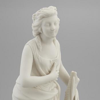 FIGURIN, parian, Gustavsberg, 1800-talets slut.