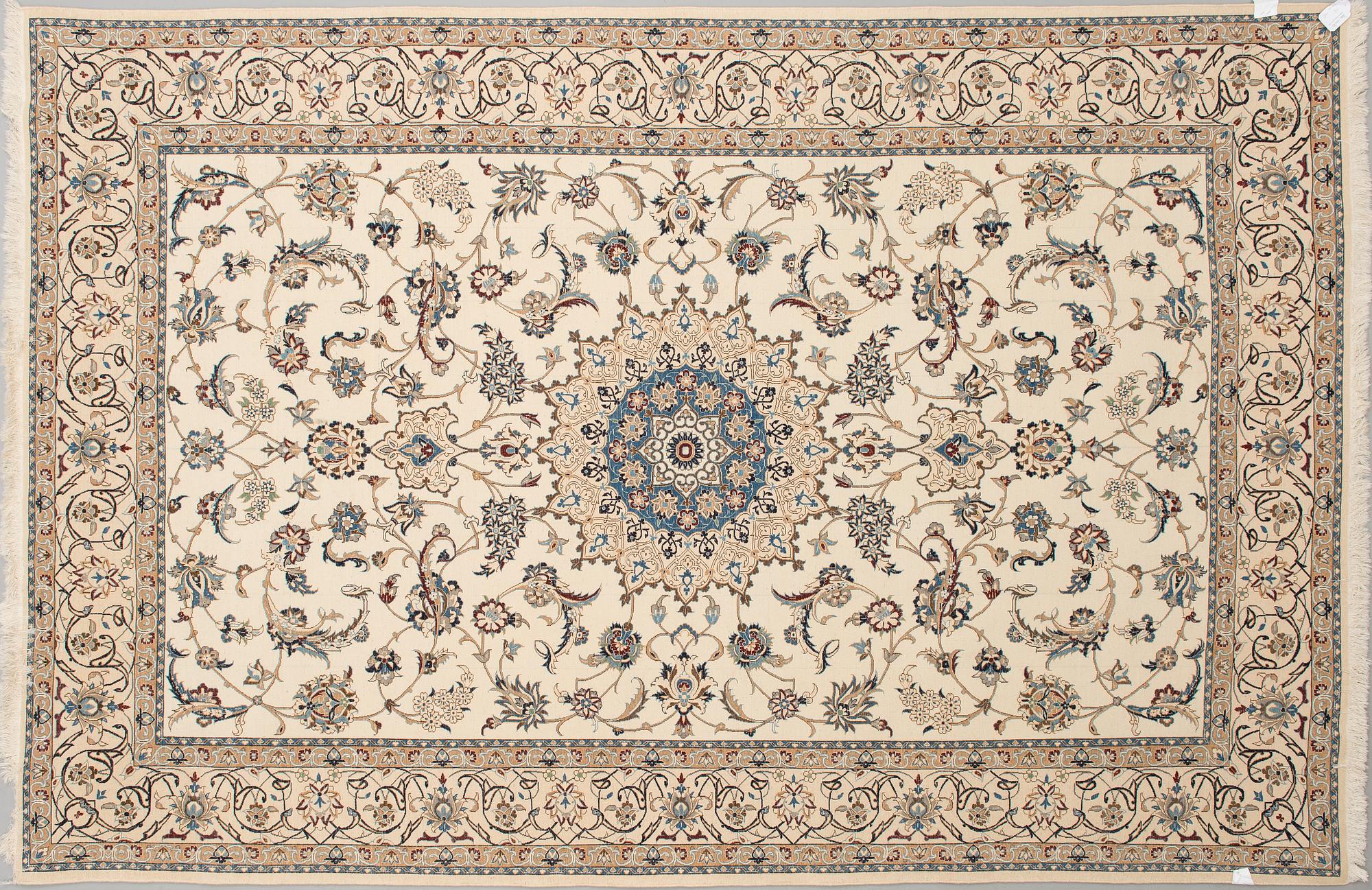 A CARPET, old, Nain, 195x296 cm.