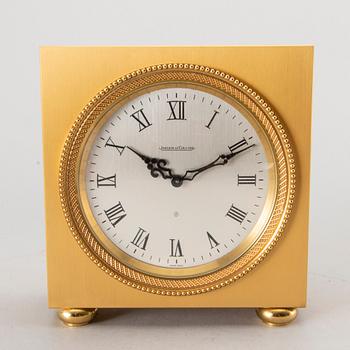 A 1960's Swiss Jaeger Le Coultre 8-days desk clock.