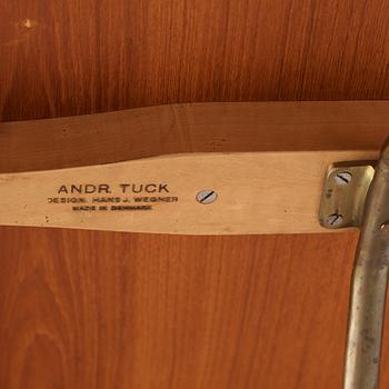 Hans J. Wegner, matbord med klaffar, "AT-314", Andreas Tuck, Danmark 1950-60-tal.