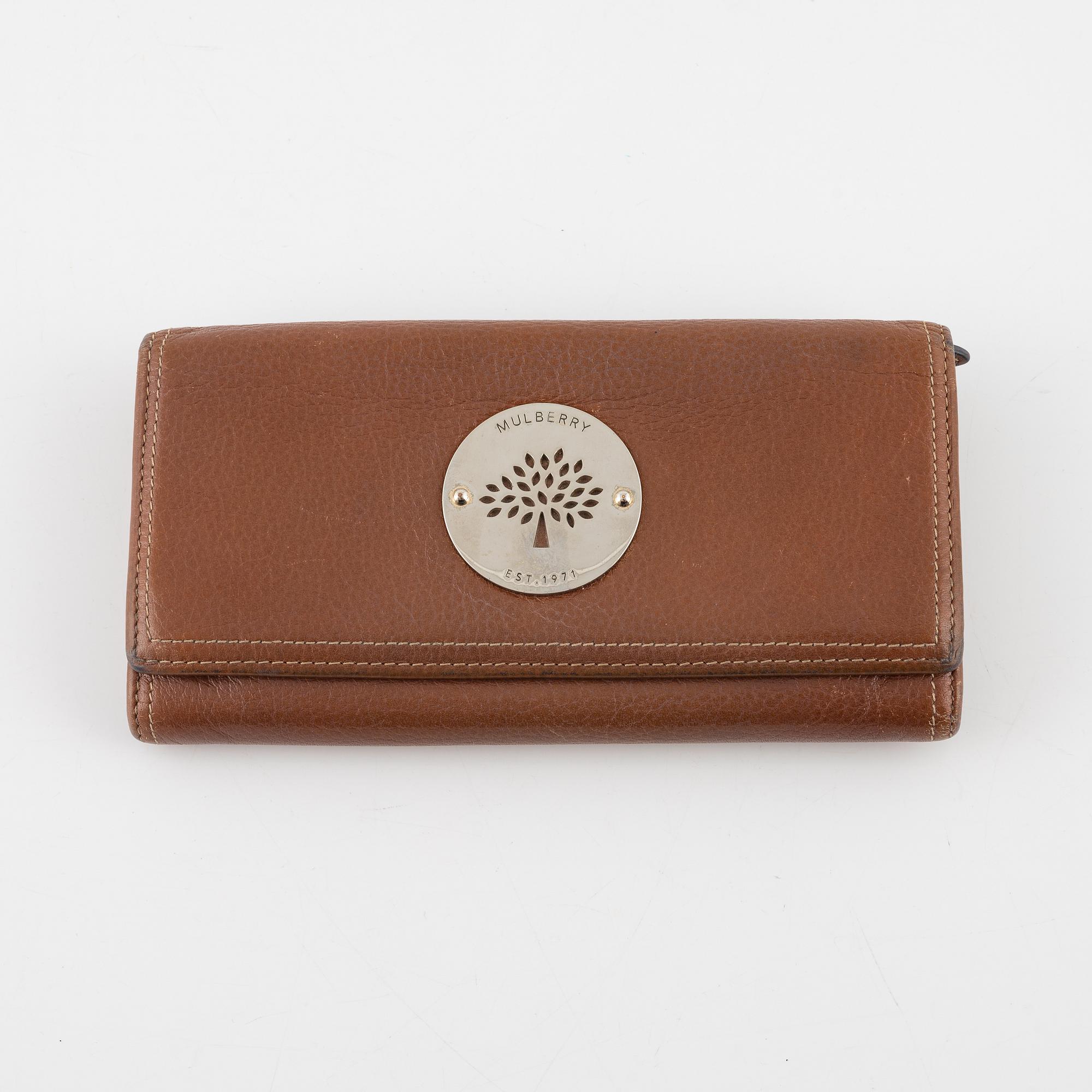 Mulberry, wallet.