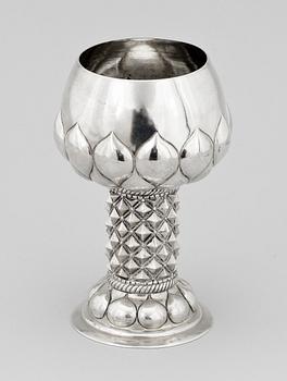 BÄGARE, silver, Tyskland, omkring sekelskiftet 1900. Ca 300 g.