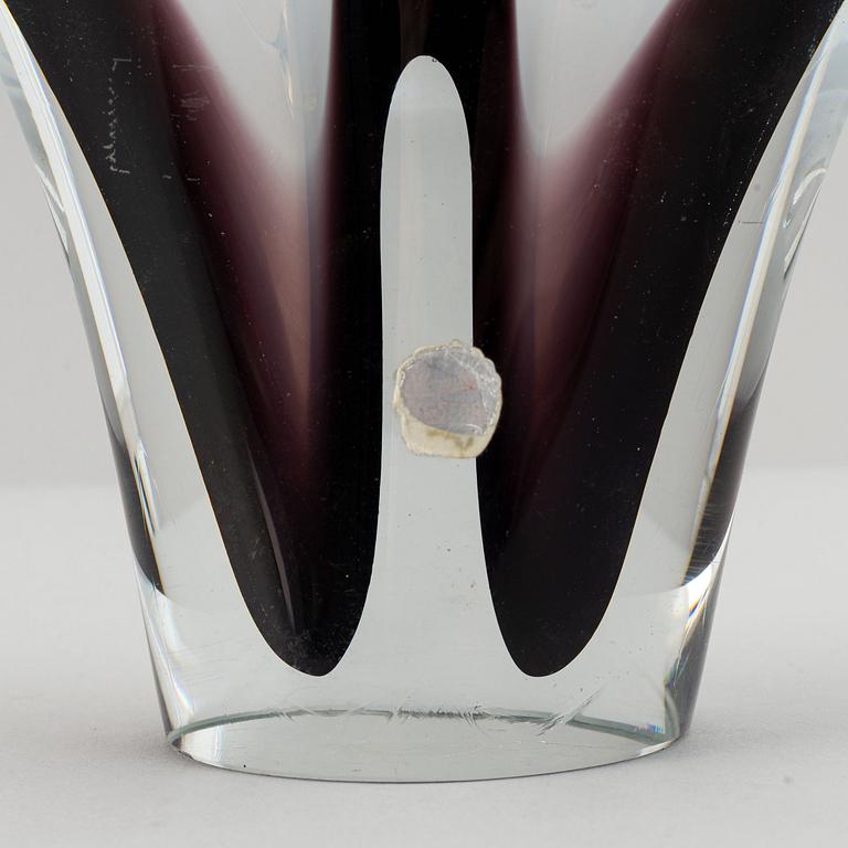 Paul Kedelv, glas, 3 delar, "Coquille", Flygsfors.