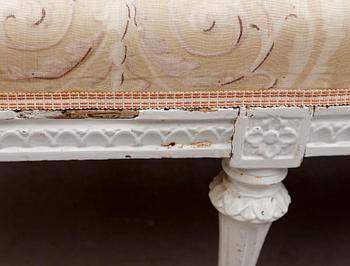 SOFFA, gustaviansk, 1700-talets andra hälft.