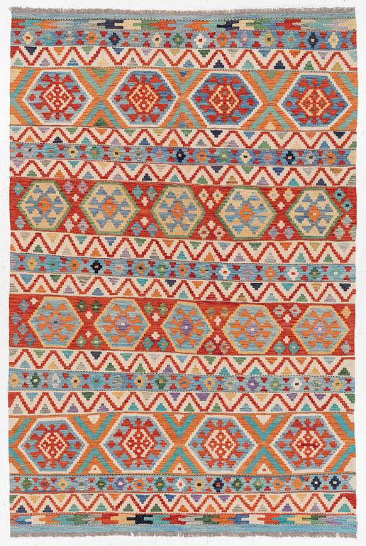 Kellim, modern, ca 300 x 197 cm.