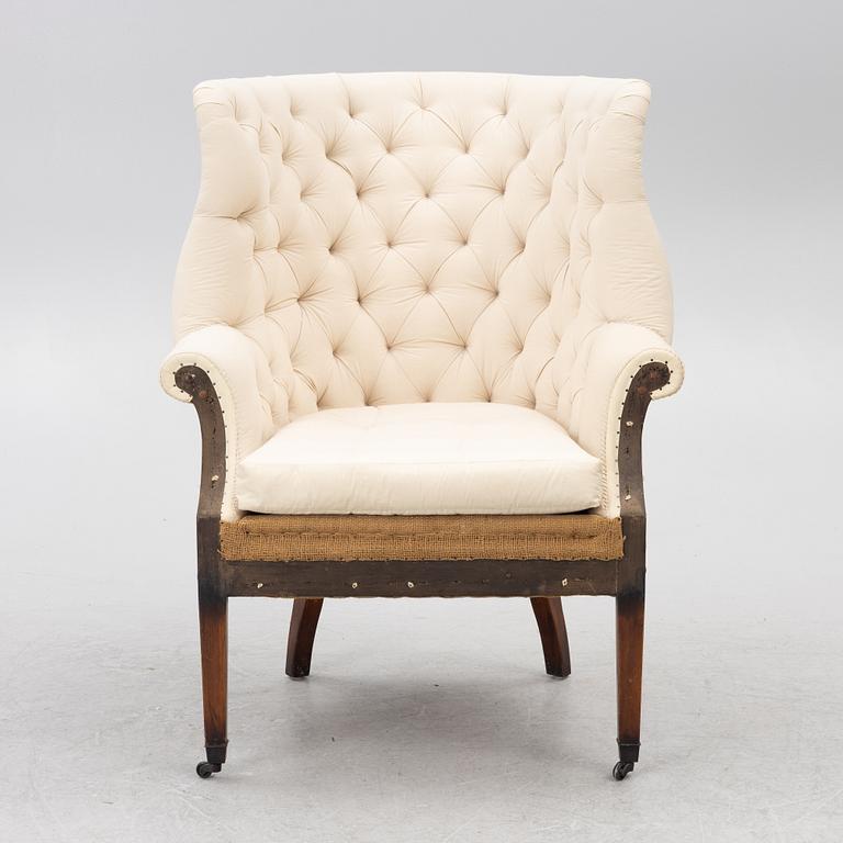 Armchair, "Hepplewhite wing chair", Ralph Lauren Home.